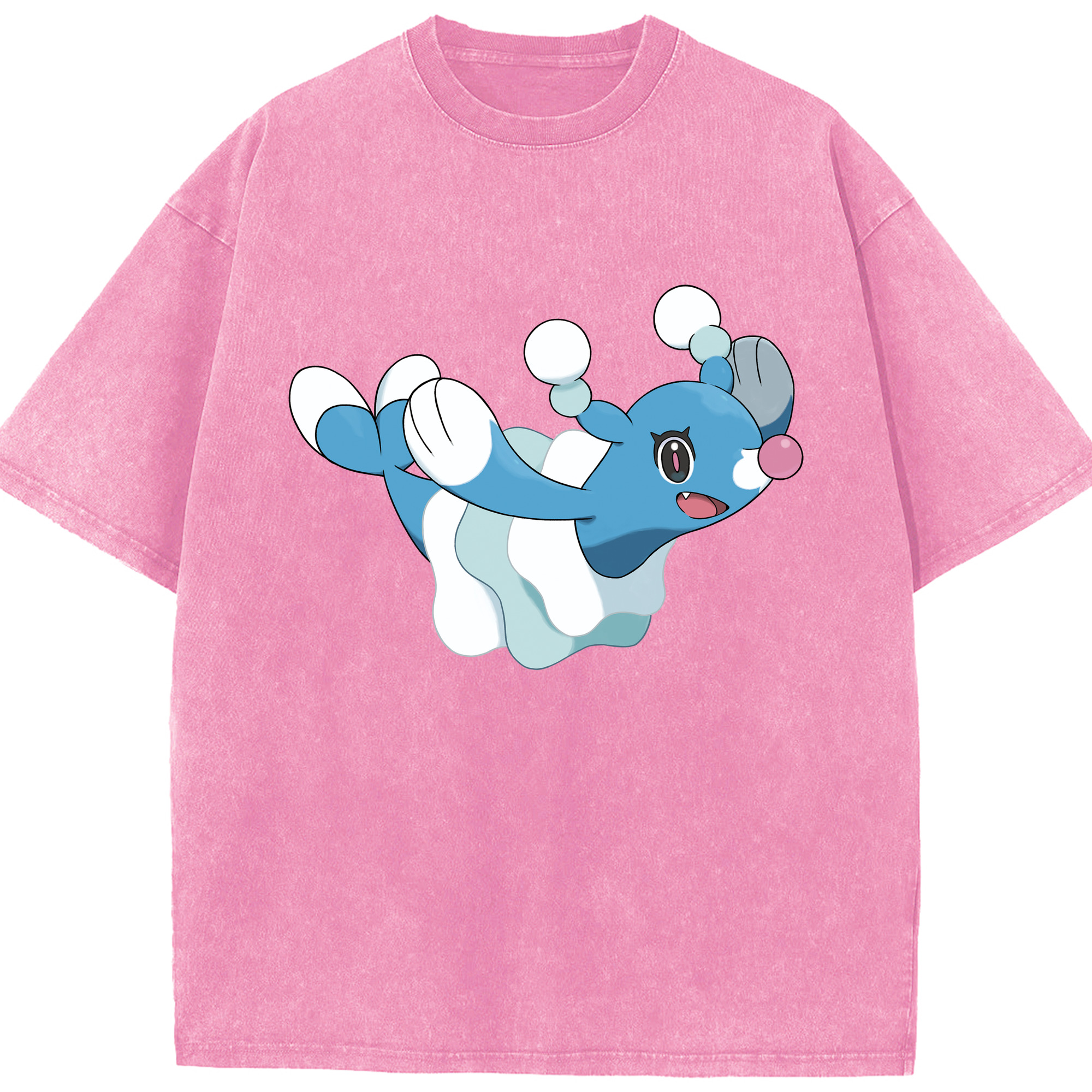 （画像用） ポケットモンスター Pokémon 綿100% ヴィンテージ風 半袖Tシャツ（フロントプリント）